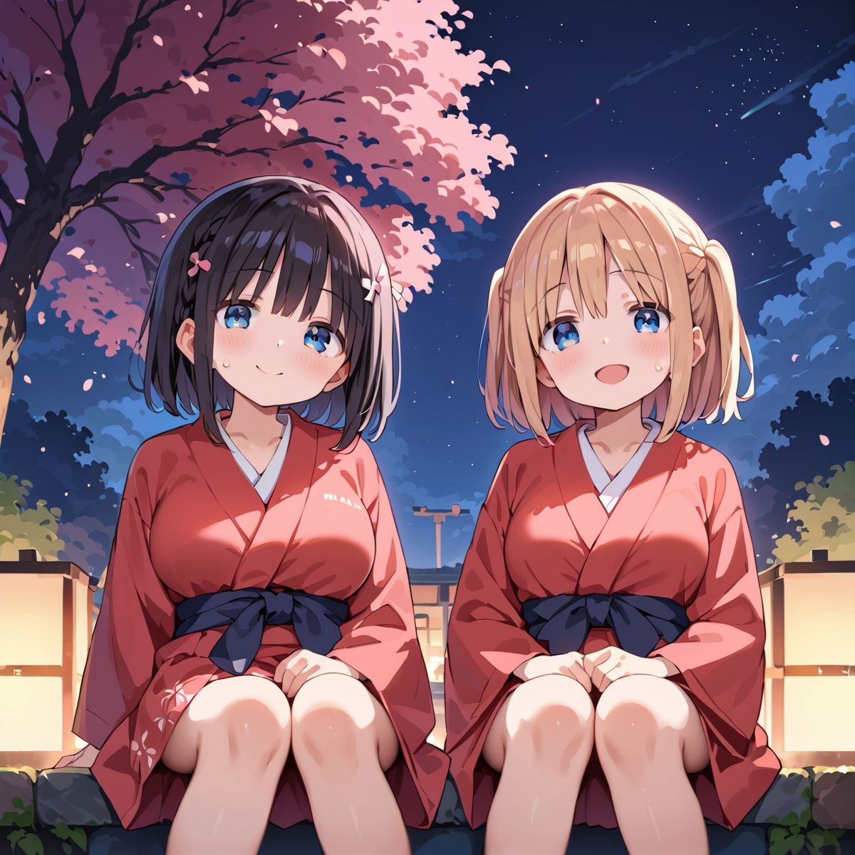 サンプル画像3:淡い夏の思い出ー濡れた花びらが空に開くーscene.1(プリズムK) [d_616398]