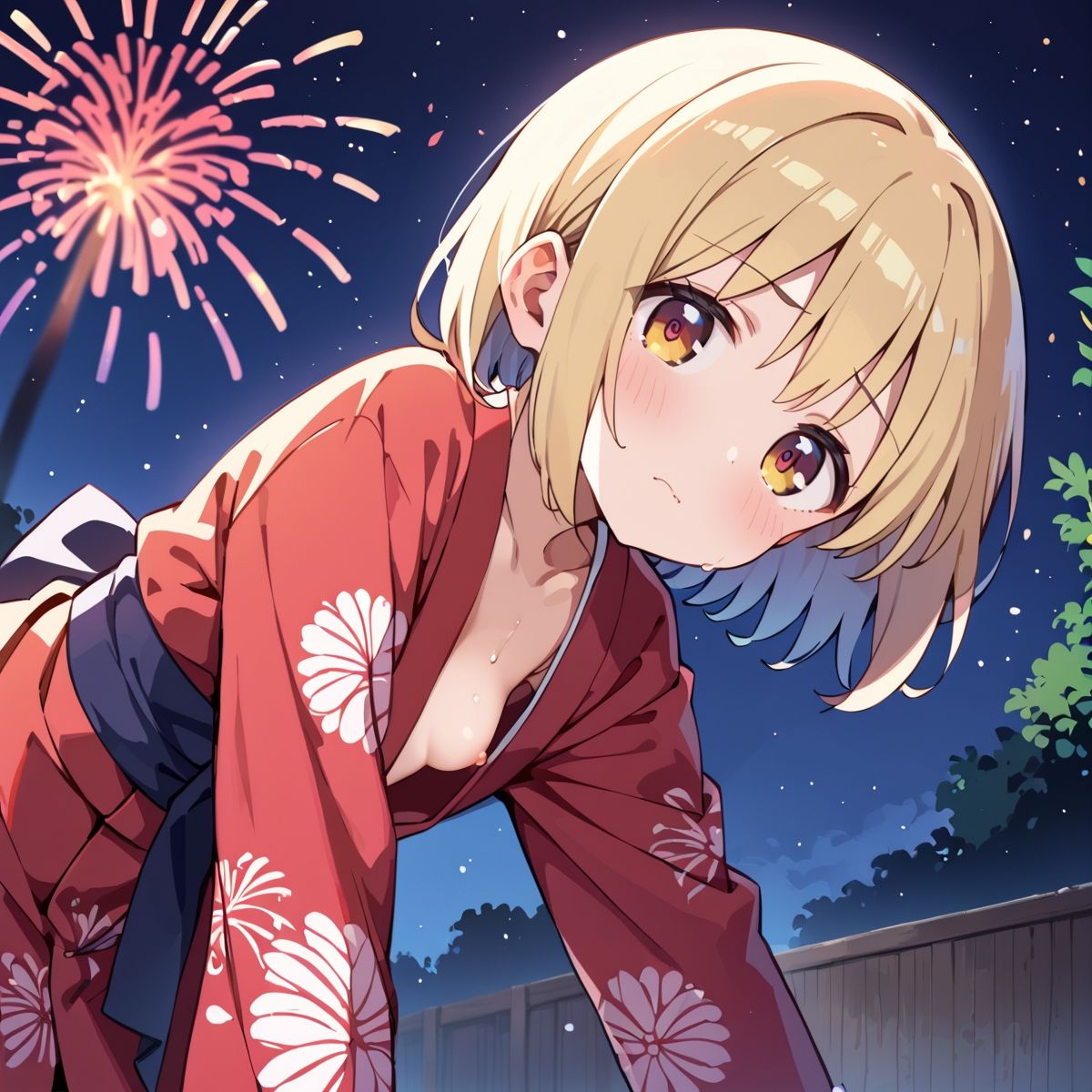 サンプル画像4:淡い夏の思い出ー濡れた花びらが空に開くーscene.1(プリズムK) [d_616398]