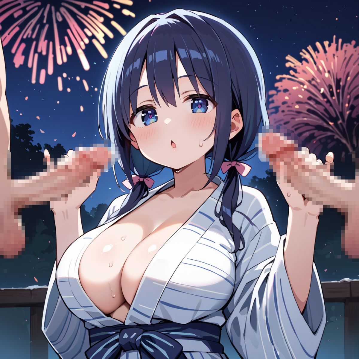 サンプル画像5:淡い夏の思い出ー濡れた花びらが空に開くーscene.3(プリズムK) [d_616404]