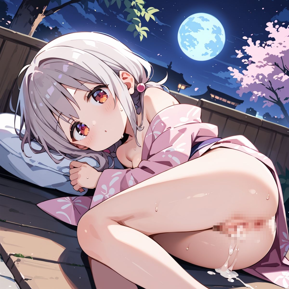 サンプル画像4:淡い夏の思い出ー濡れた花びらが空に開くーscene.8(プリズムK) [d_616417]