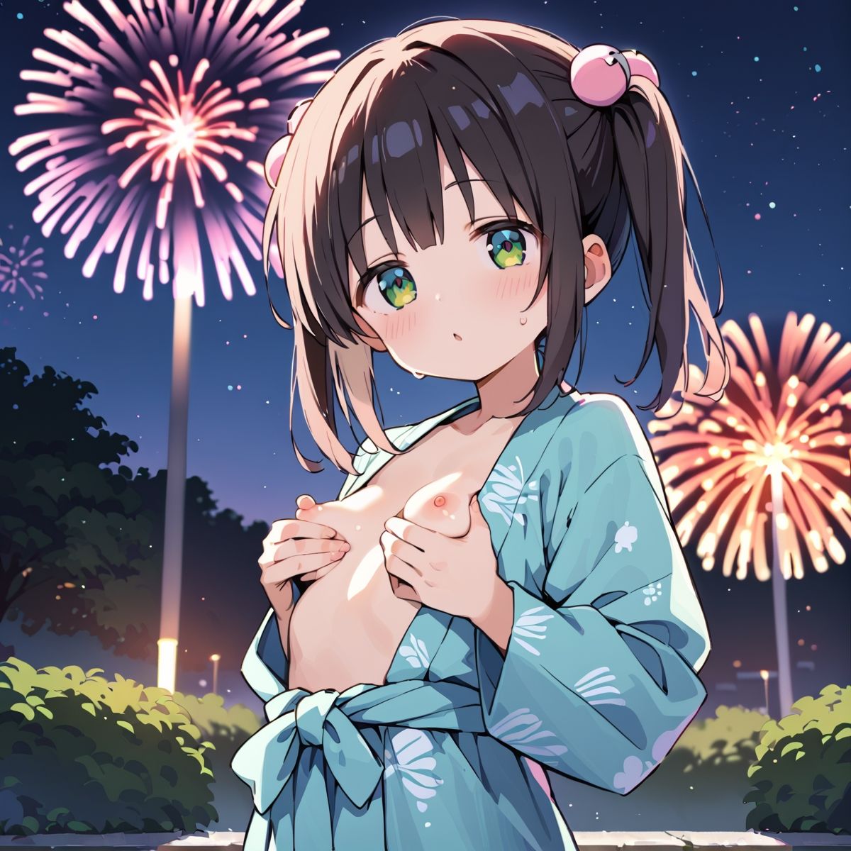 サンプル画像6:淡い夏の思い出ー濡れた花びらが空に開くーscene.12(プリズムK) [d_616429]