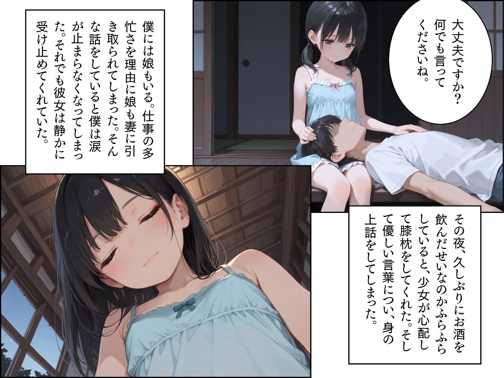 ある夏に田舎の民泊で出会った少女との話。前編4