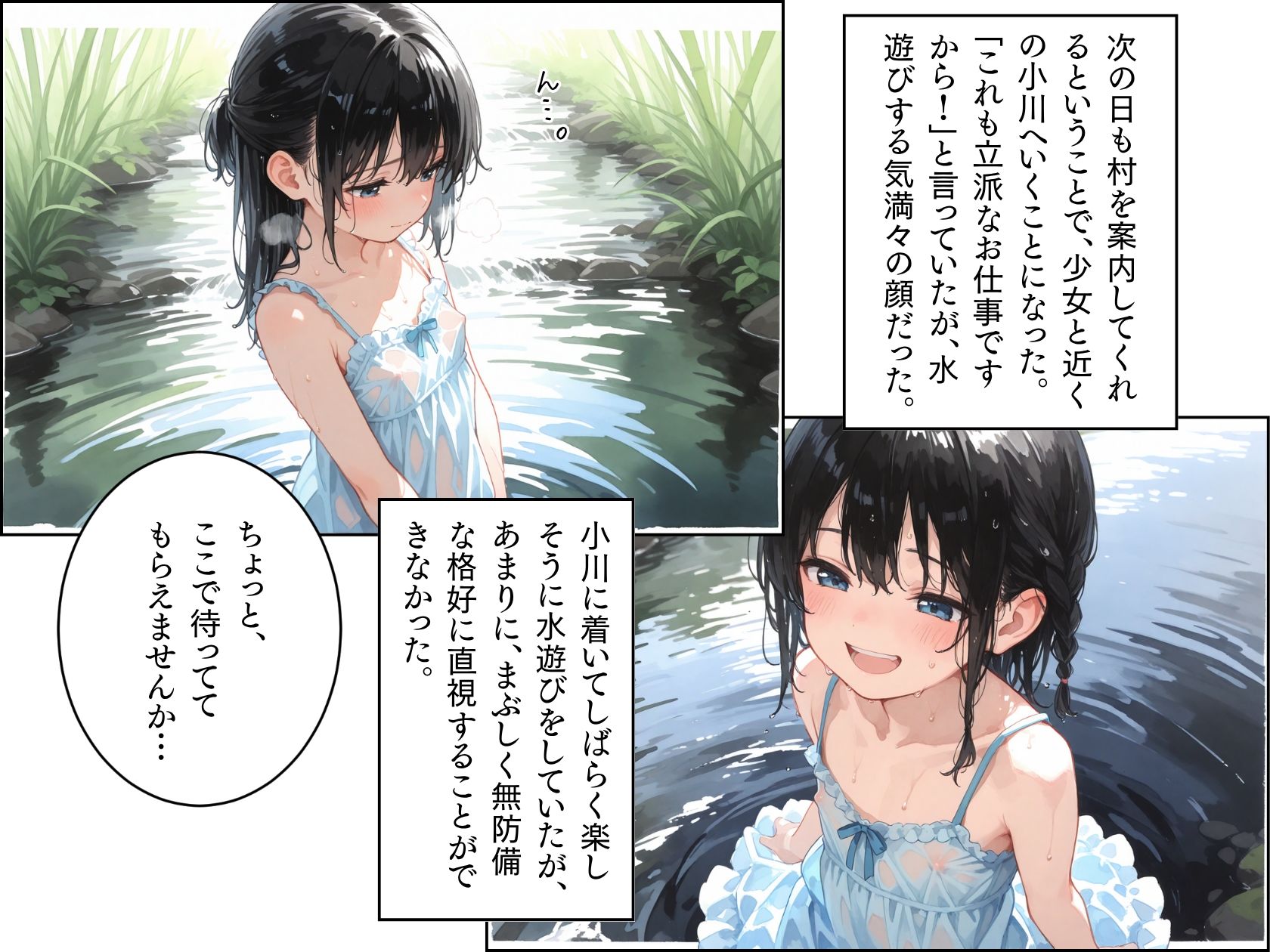 ある夏に田舎の民泊で出会った少女との話。前編5