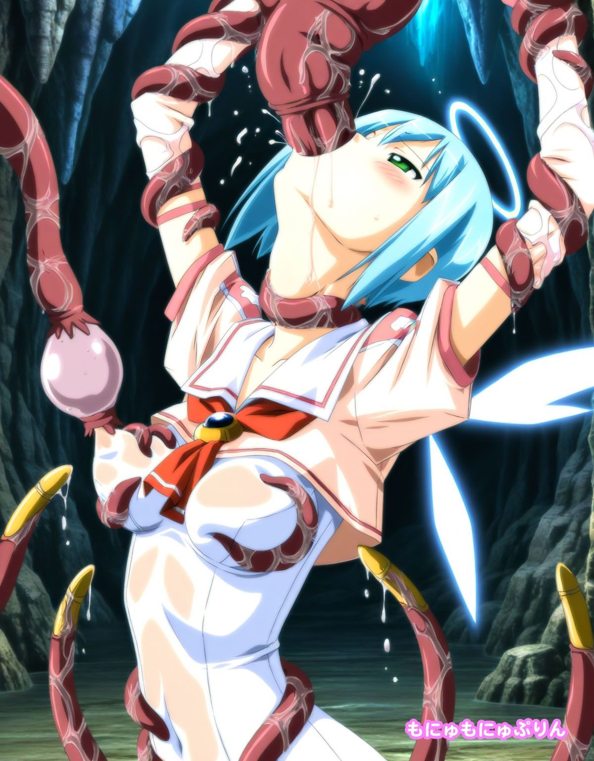 サンプル画像5:ジブリールの魔物の巣窟探検(もにゅもにゅぷりん) [d_616451]