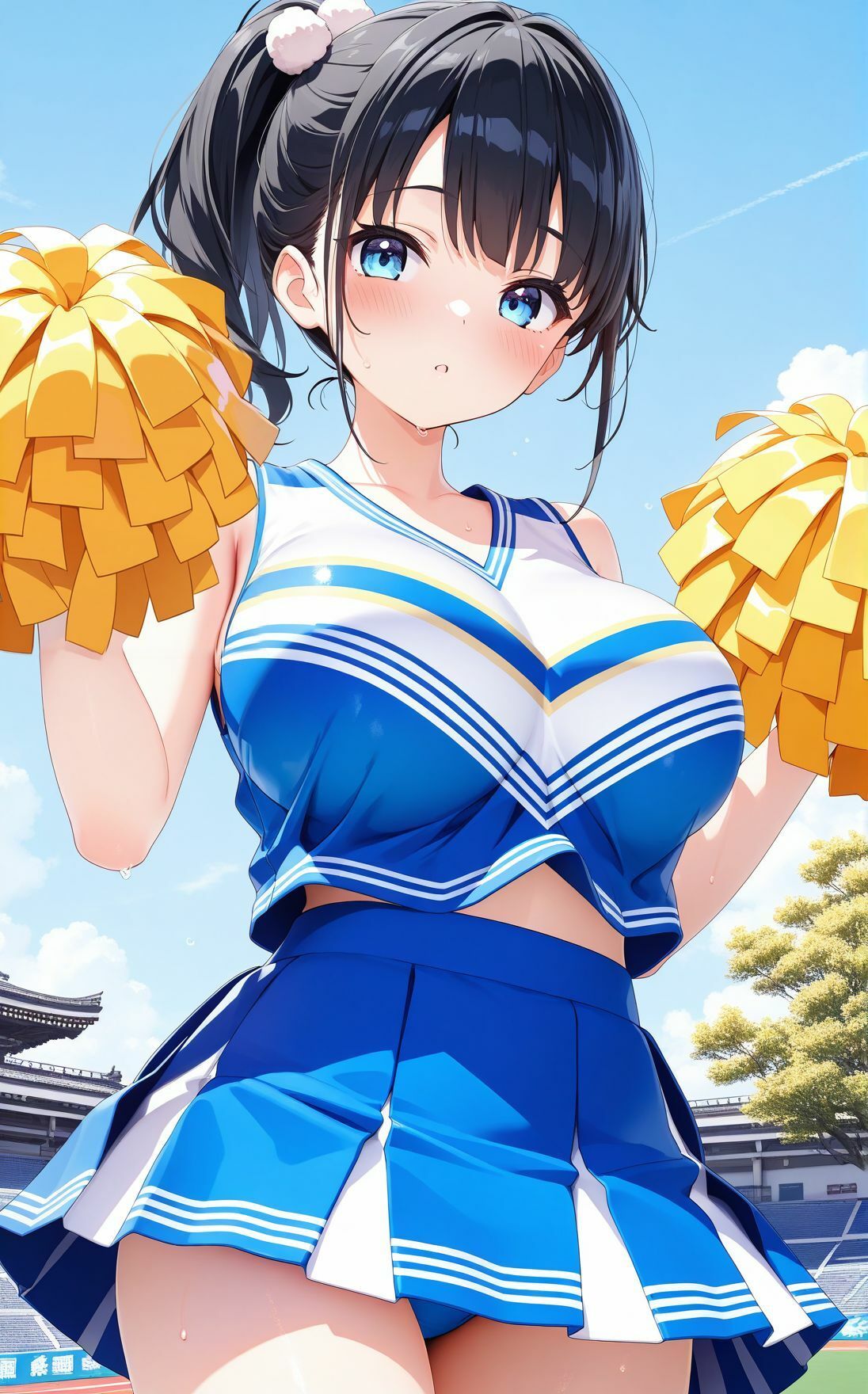 あなたのために、膣を鍛えました 私たち、チアガール女子校生をご自由にお使いください2