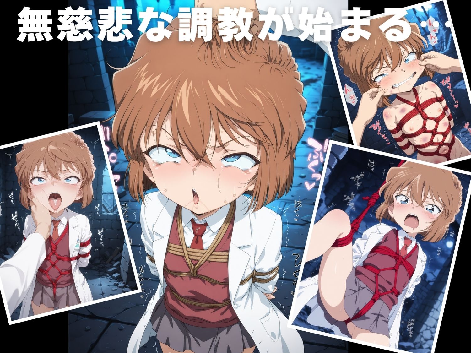 サンプル画像2:【調教・拘束・触手】灰● 哀(喫茶モナカ) [d_616622]