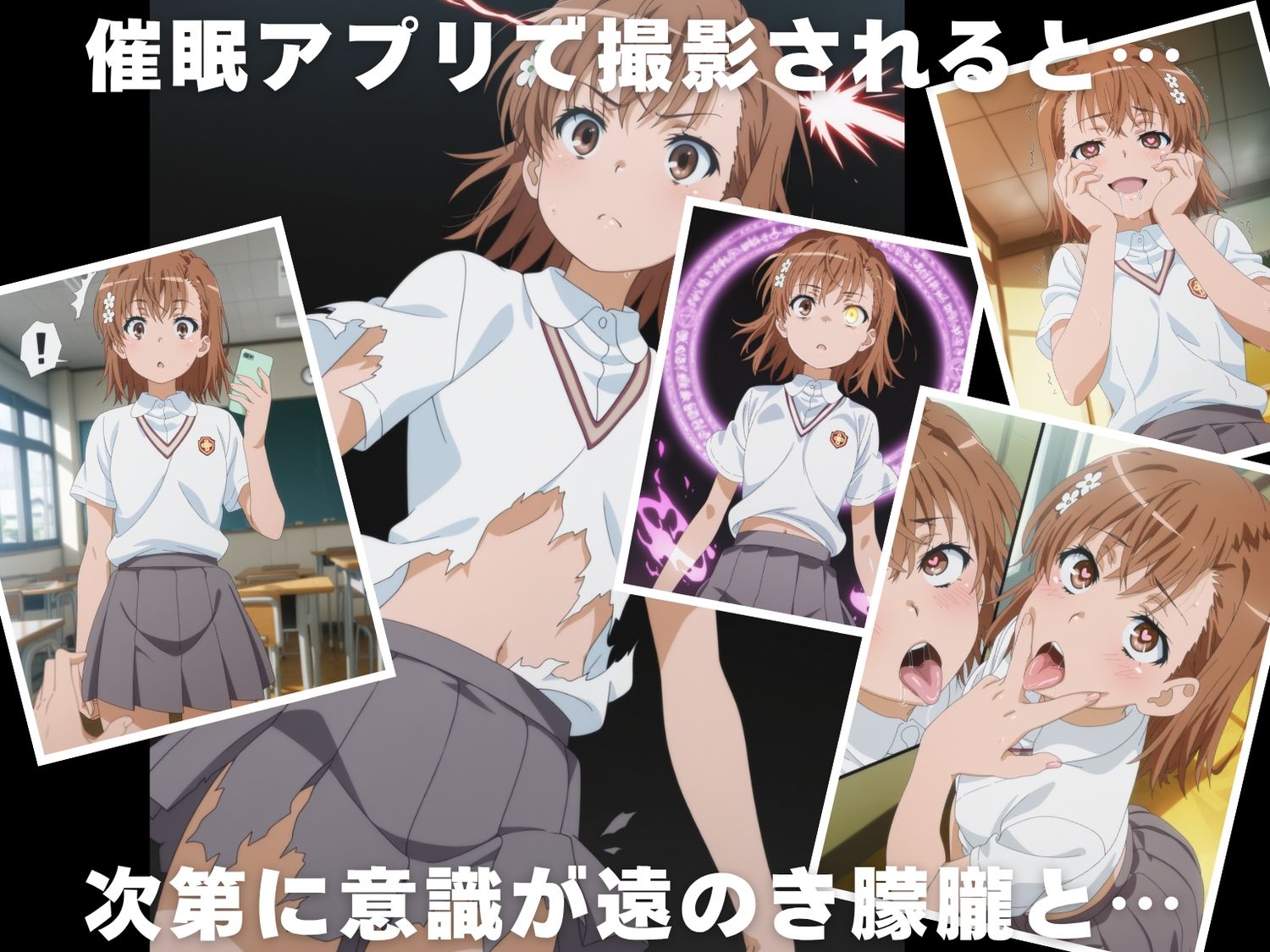 サンプル画像2:【種付け・催●】御● 美琴(放電式アステリズム) [d_616669]