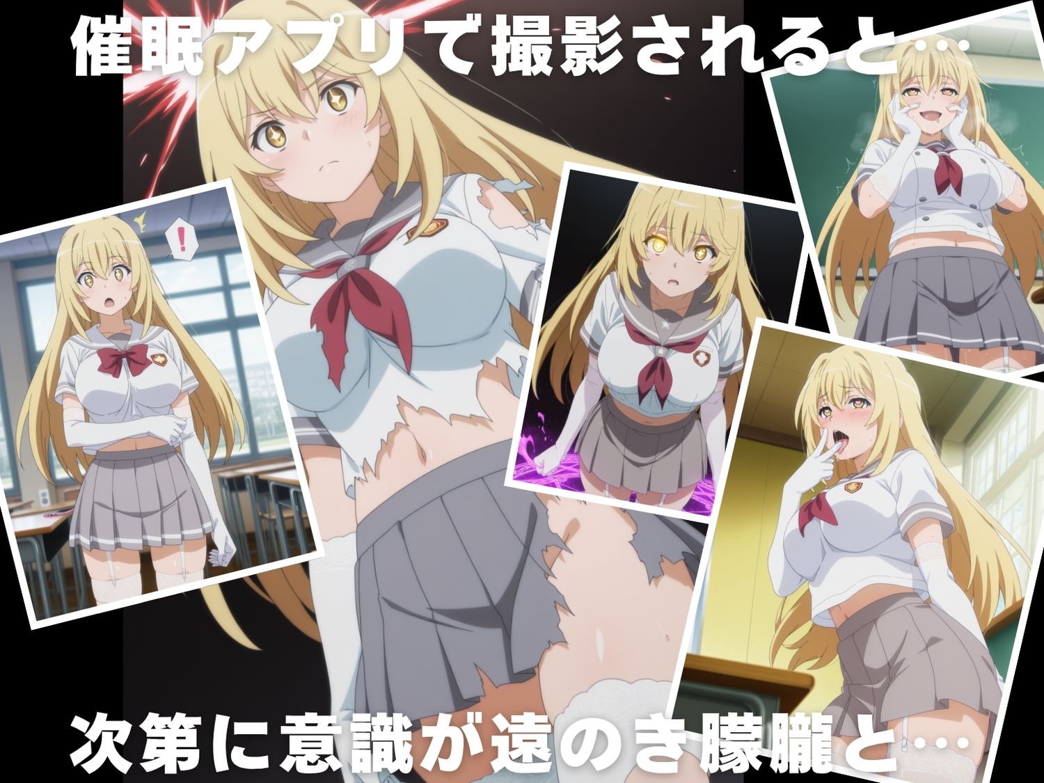 サンプル画像2:【種付け・催●】食● 操祈(放電式アステリズム) [d_616671]