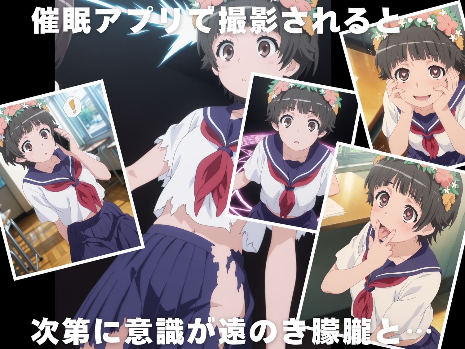 サンプル画像2:【種付け・催●】初● 飾利(放電式アステリズム) [d_616674]