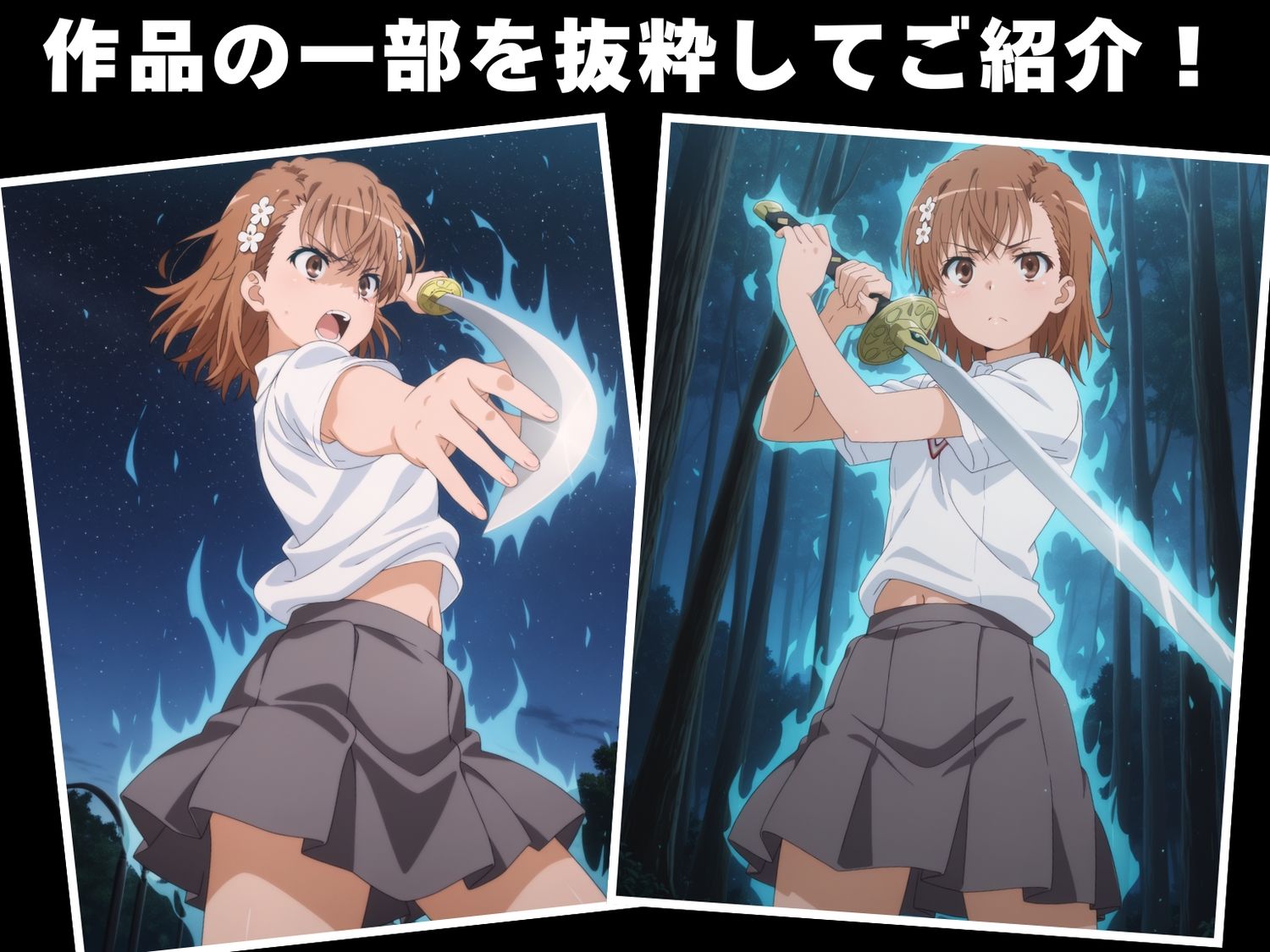 サンプル画像1:【完全敗北】御● 美琴(放電式アステリズム) [d_616691]