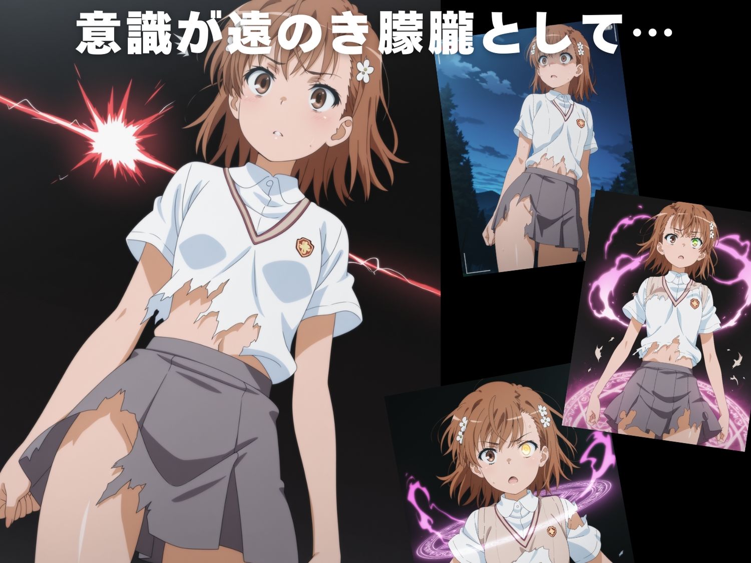 サンプル画像3:【完全敗北】御● 美琴(放電式アステリズム) [d_616691]