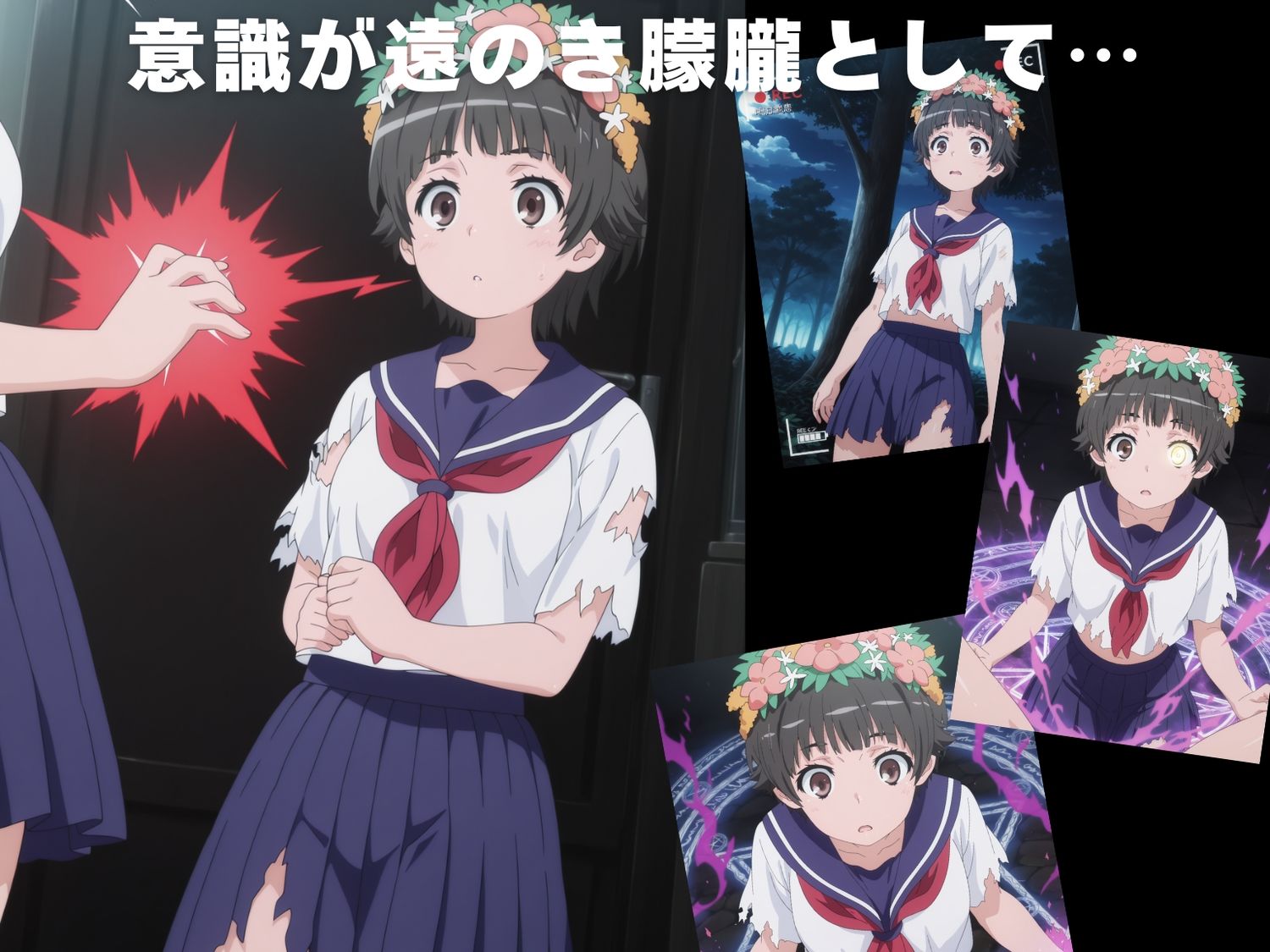 サンプル画像3:【完全敗北】初● 飾利(放電式アステリズム) [d_616696]