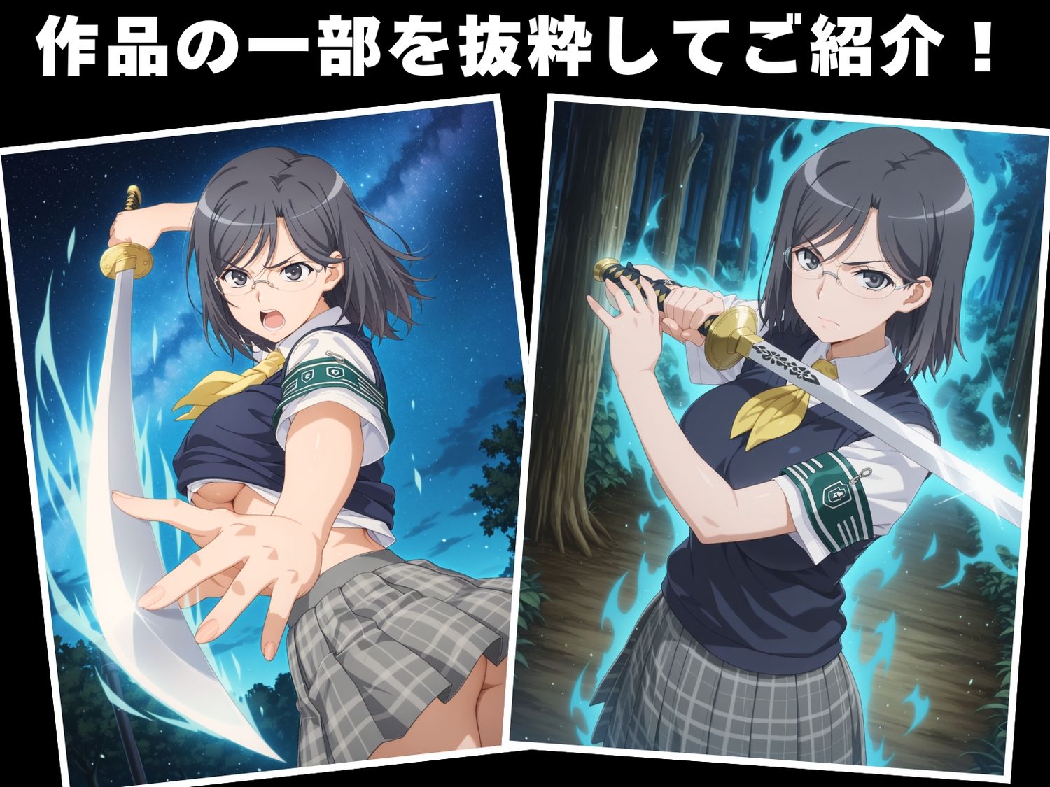 サンプル画像1:【完全敗北】固● 美偉(放電式アステリズム) [d_616702]