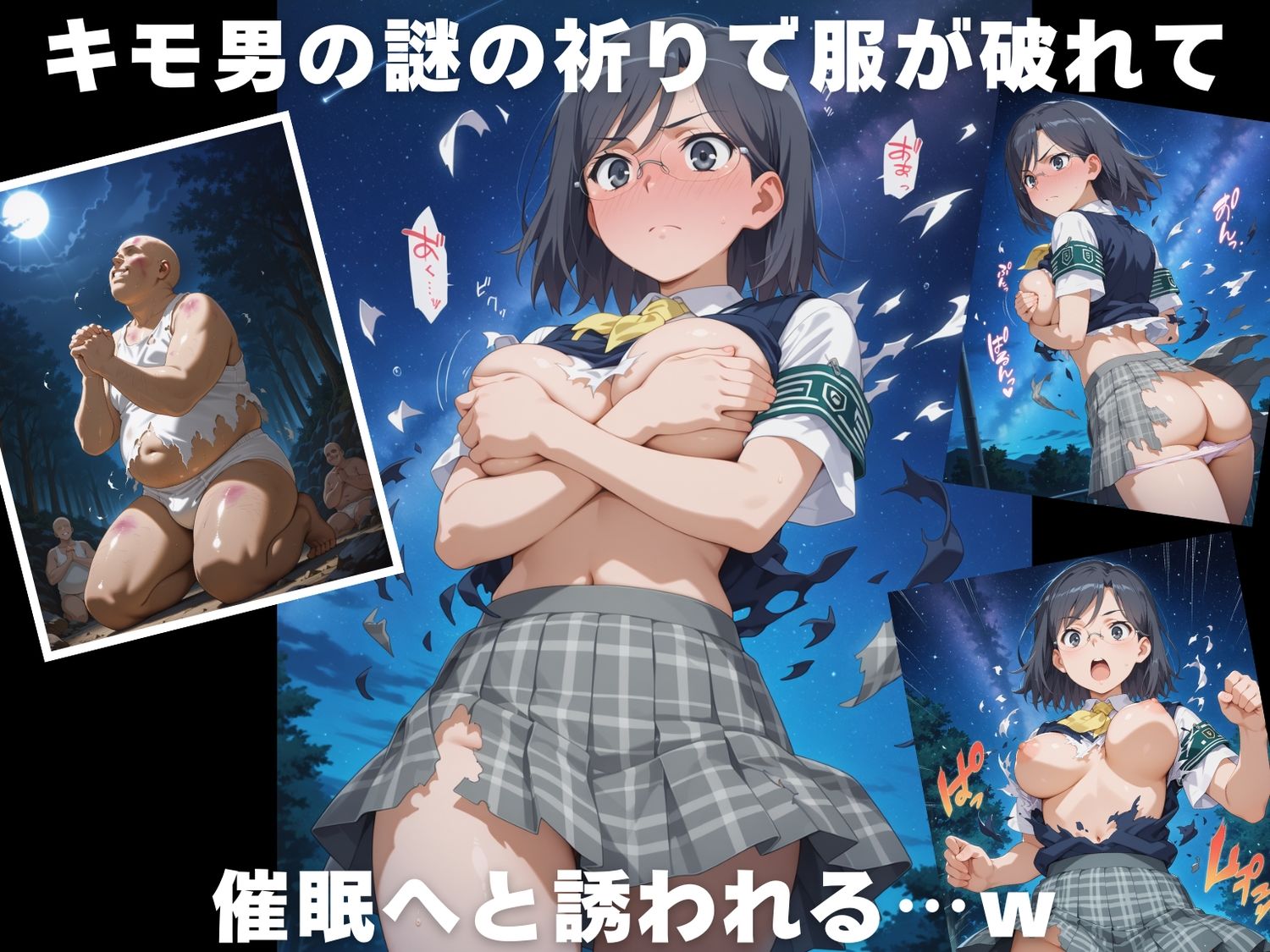 サンプル画像2:【完全敗北】固● 美偉(放電式アステリズム) [d_616702]