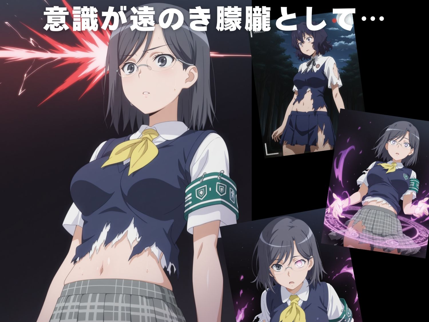 サンプル画像3:【完全敗北】固● 美偉(放電式アステリズム) [d_616702]