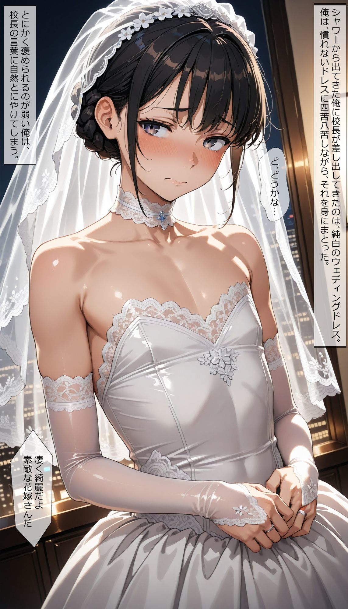 サンプル画像1:【女装】彩花の場合04 初夜(はじめゆうの店) [d_616776]