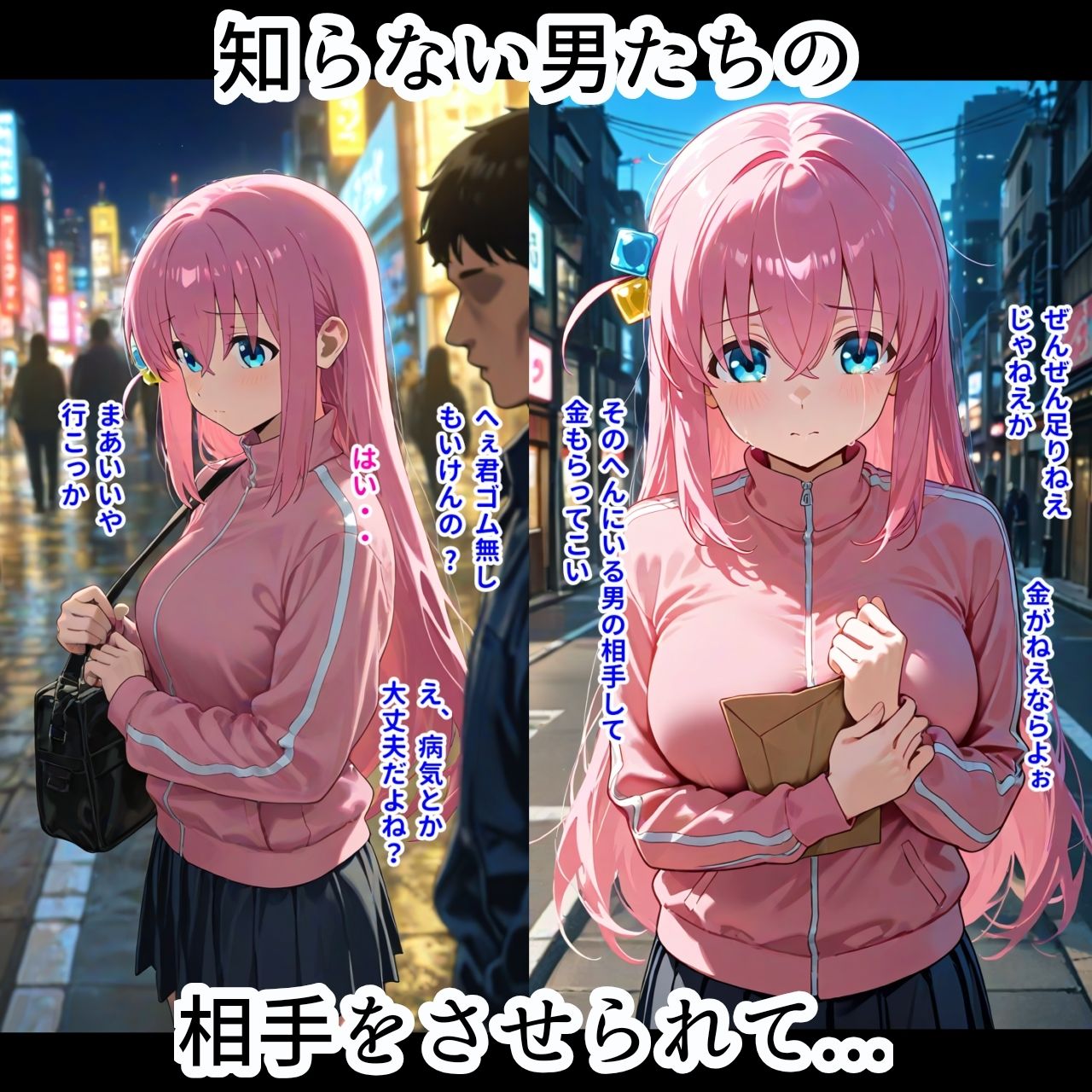 サンプル画像5:ぼっちなあの娘がおじさん達にやりたい放題されちゃうお話(すこりんぴっく) [d_616805]