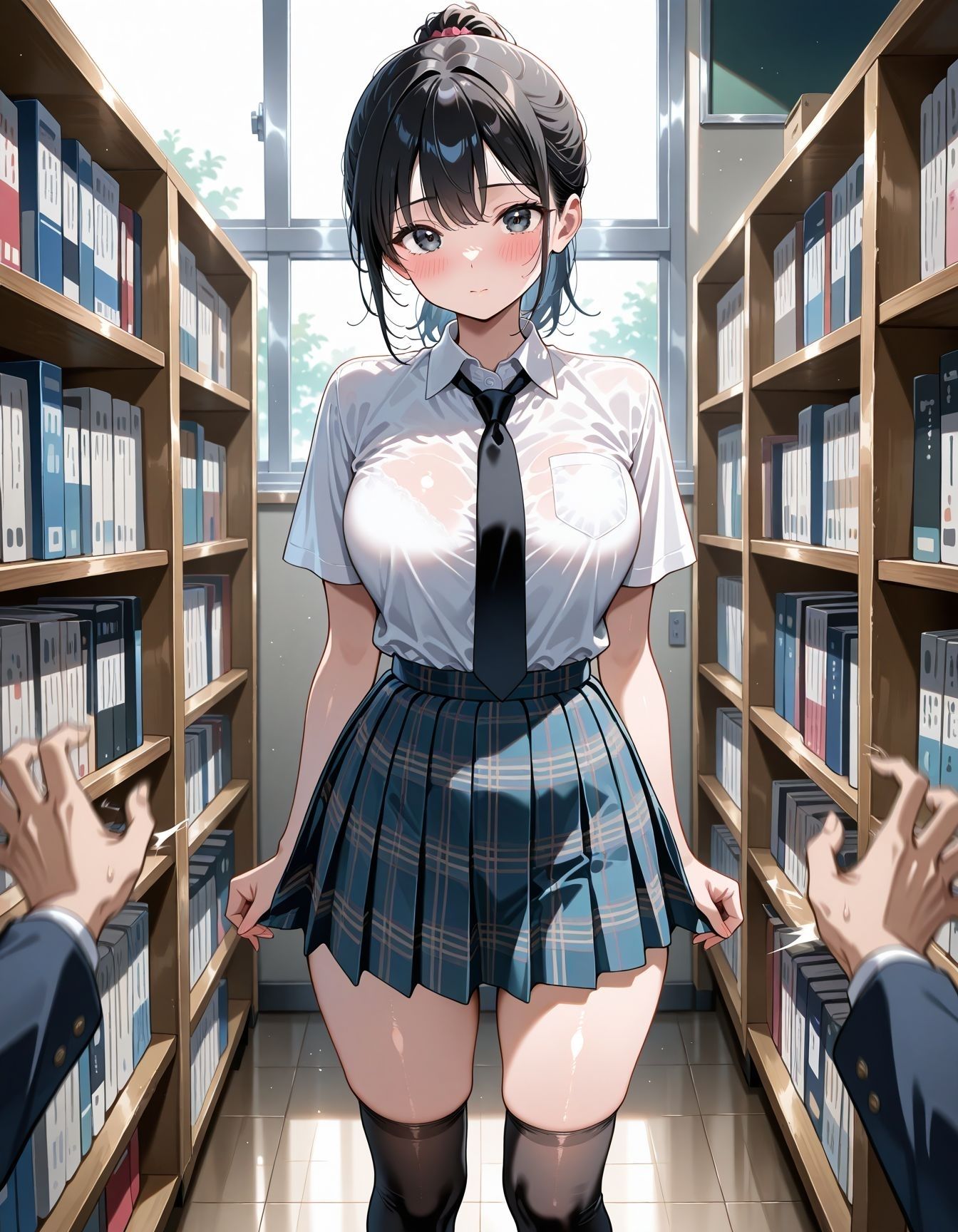 サンプル画像4:性指導室  絶対領域編(マリモッコリ) [d_616815]