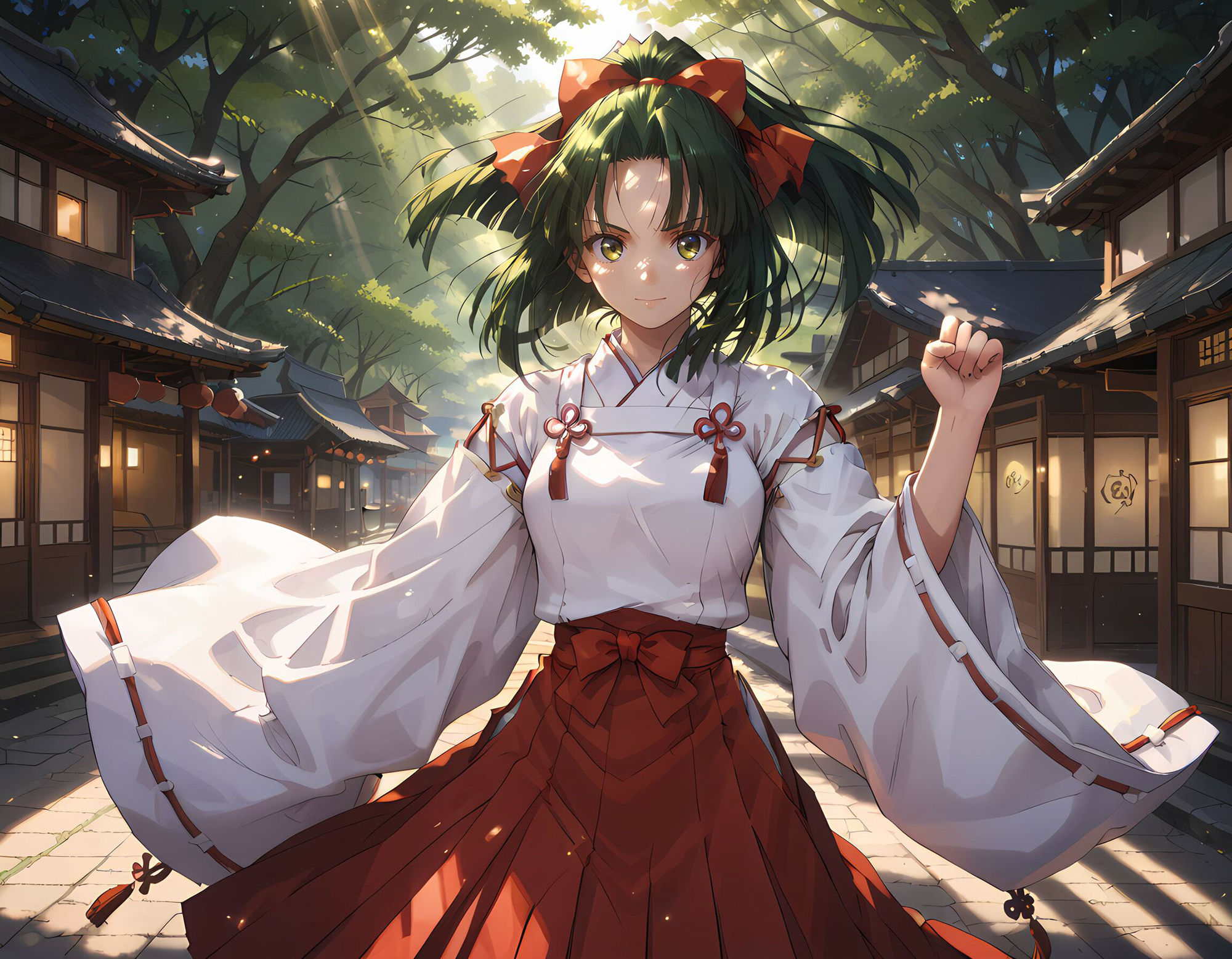 サンプル画像1:式神の〇より【結〇小夜】脱衣CG集(るんぽす) [d_616832]