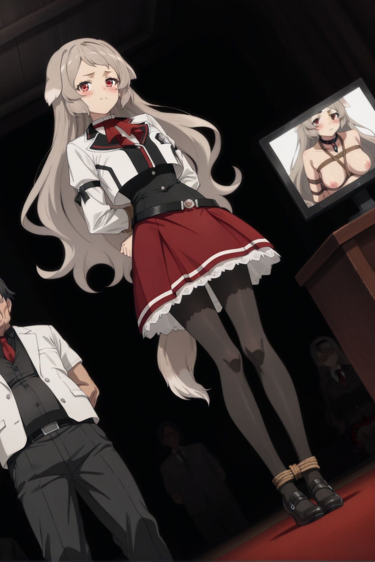 サンプル画像4:主従淫記―ケモミミメイド、服従の悦びを知る―プルセナ編(ひめらぎ工房) [d_616855]