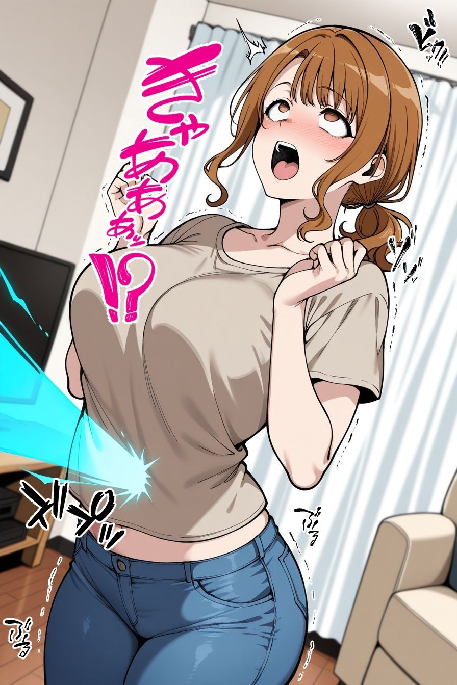 サンプル画像4:ストーリー付き憑依CG集 僕の家庭内憑依体験(Yoshiのイラスト工房) [d_616896]