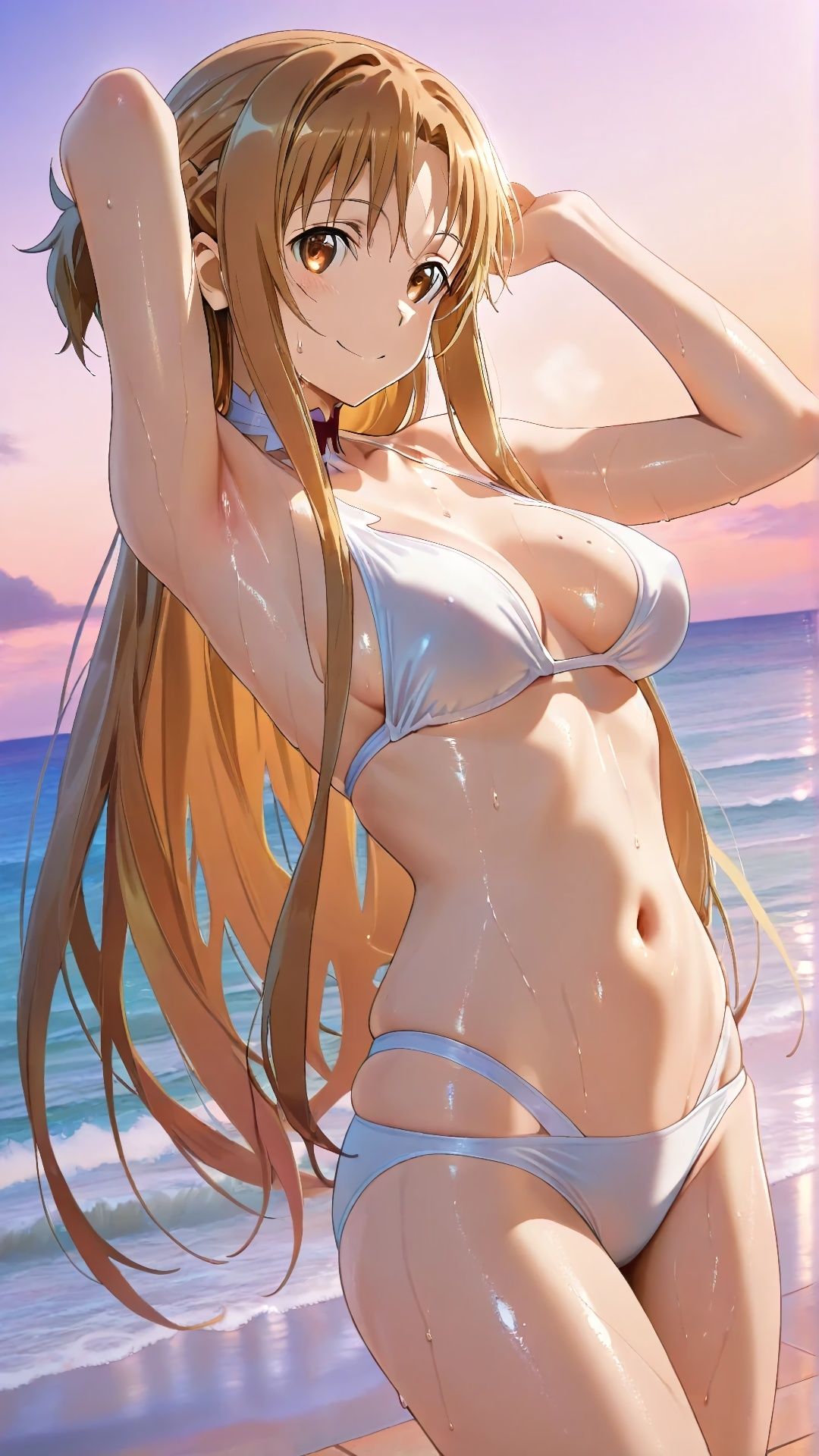 サンプル画像4:ア〇ナさんビーチにて(ひろっち) [d_616931]