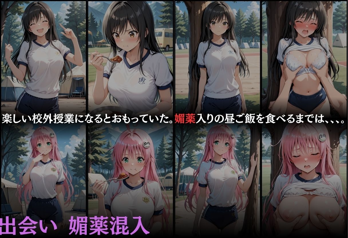 サンプル画像5:最低教師  媚薬を仕込まれた女達  〜古○川唯・ラ○〜(オンナの館) [d_616937]