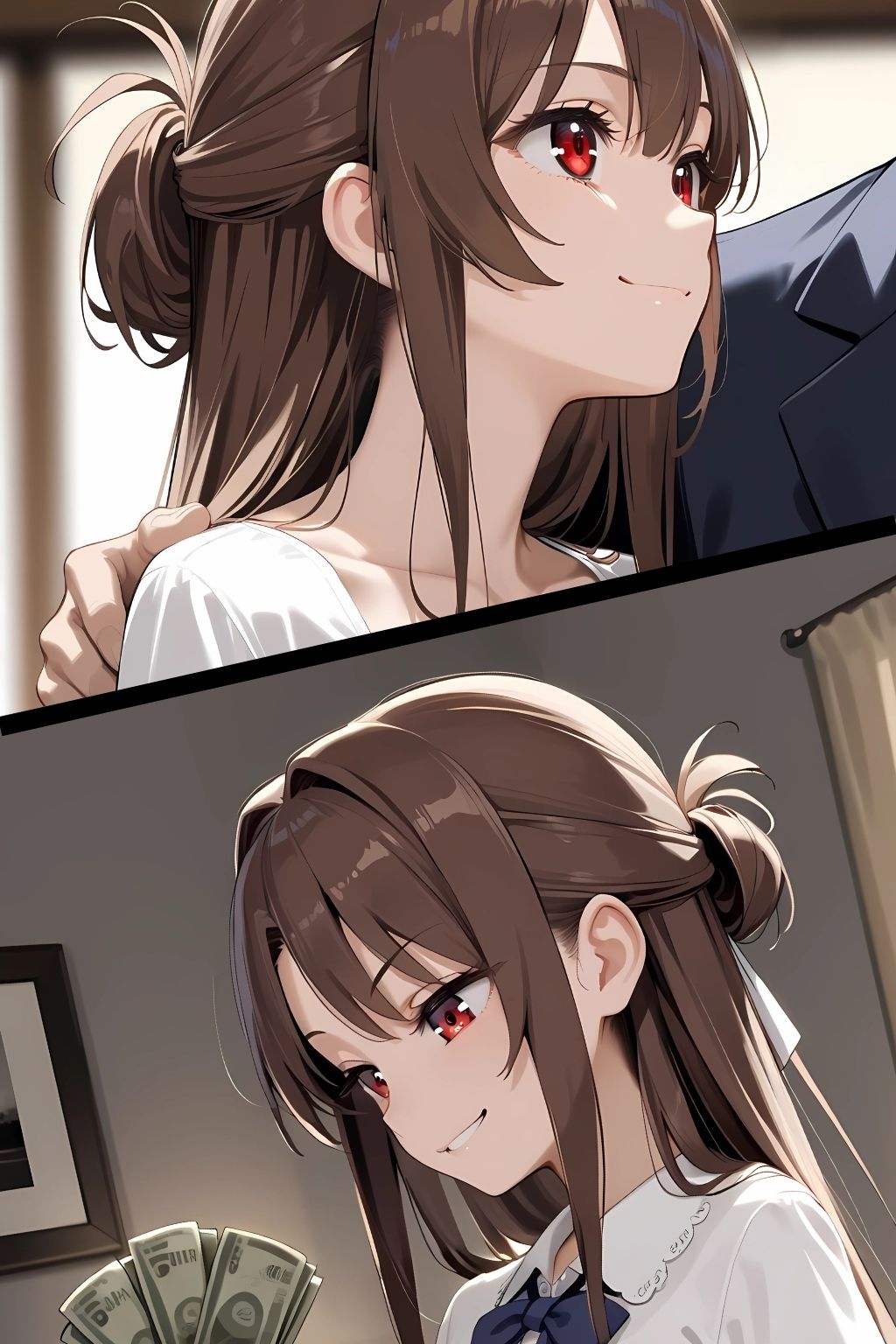 サンプル画像4:報いの生活指導 – パパ活偽お嬢様が屈辱の快楽堕ち！ -(ふんわりしすたーず) [d_616945]