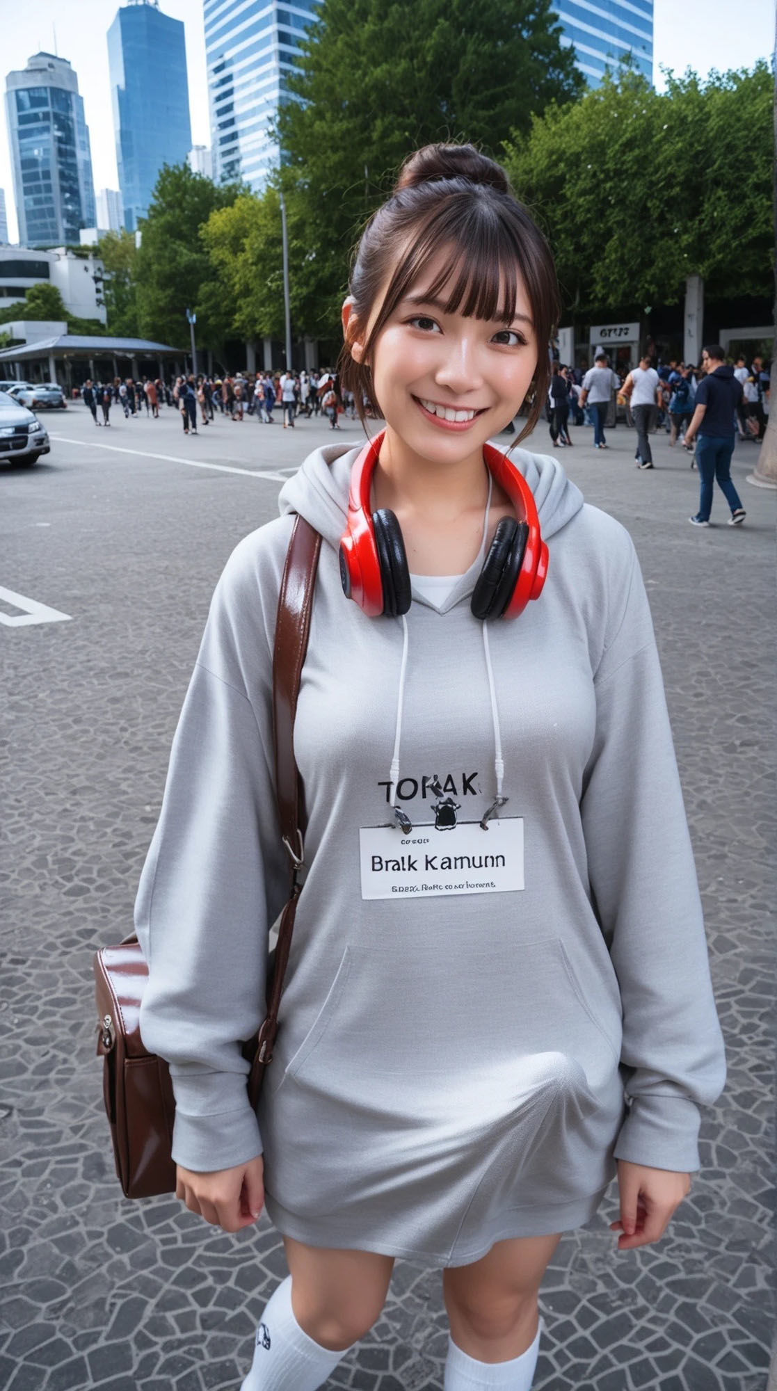ふたなりストリートスナップ 第一弾〈パーカーちゃん・昼編〉 画像1