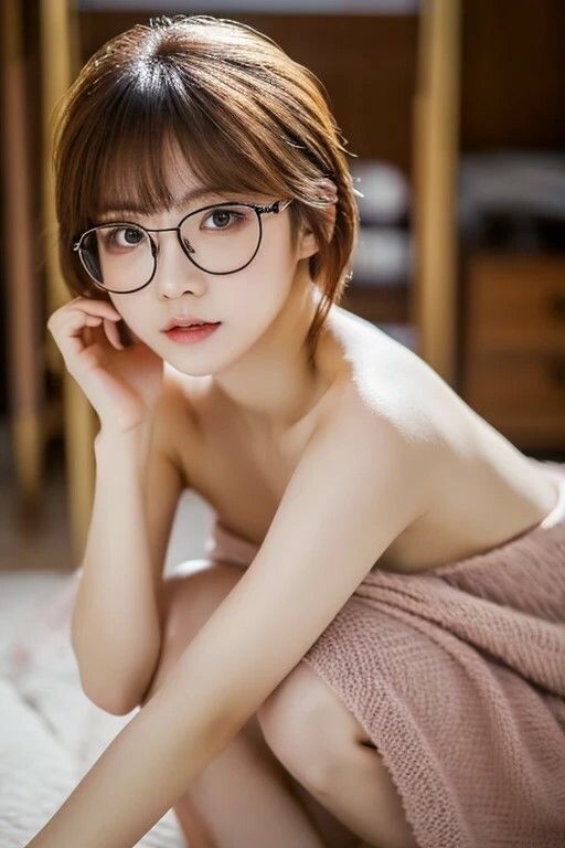 サンプル画像1:魅惑のメガネっ子がーるず(peta) [d_617001]