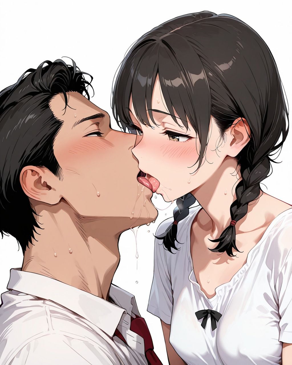 クラスの性処理係内気なおさげ女子編2