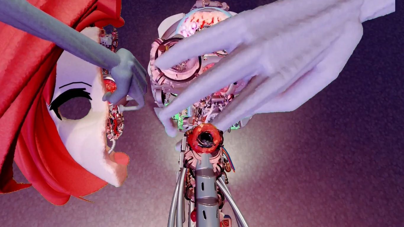 サンプル画像1:頭部を分解されるマシンガールズ(太平洋) [d_617010]