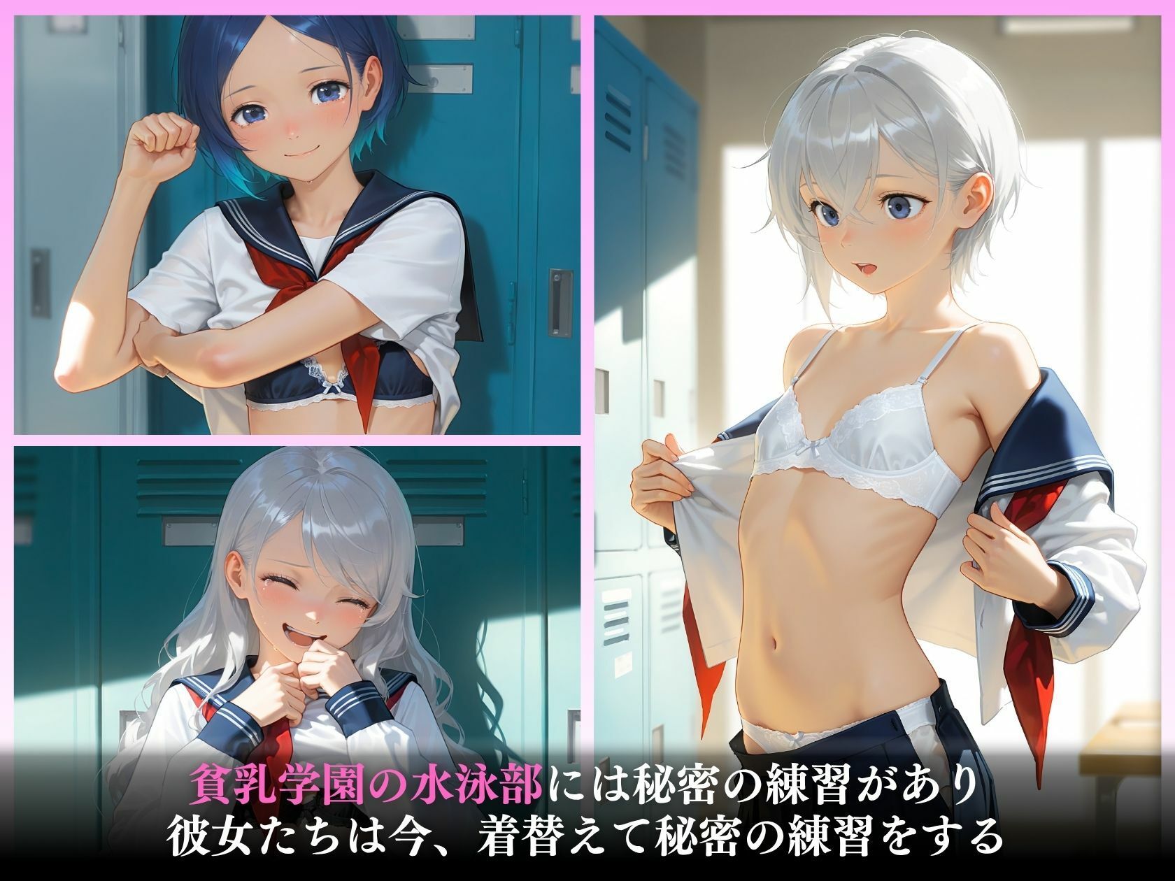 貧乳学園水泳部～禁断トレーニング～_3