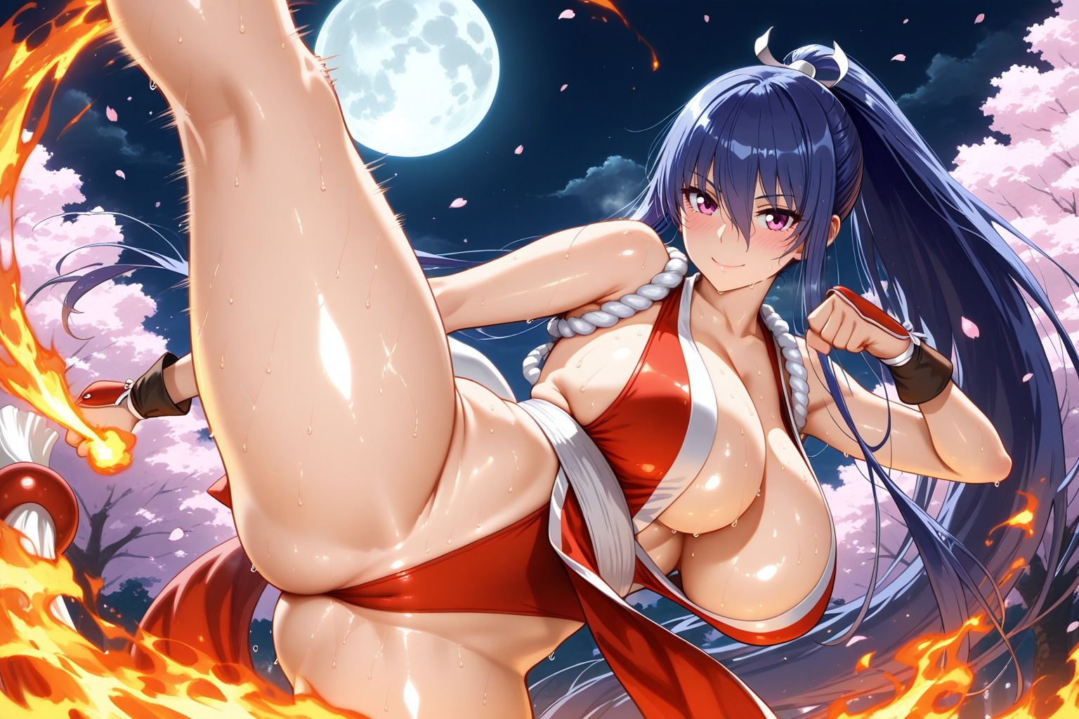 サンプル画像1:【孕ませヒロイン】秋山〇子  ＃コスプレ編(nuko3) [d_617090]