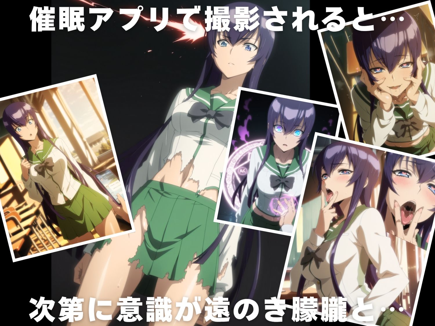 サンプル画像2:【種付け・催●】毒● 冴子(残響のキャンパス) [d_617111]