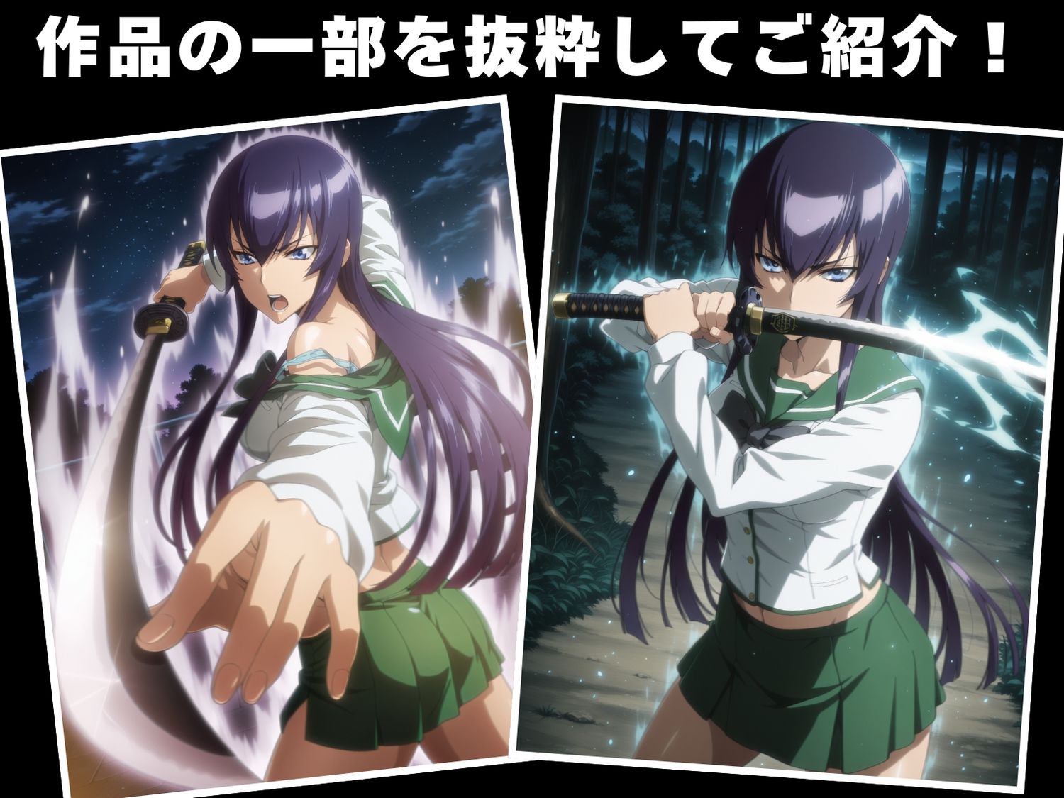 サンプル画像1:【完全敗北】毒● 冴子(残響のキャンパス) [d_617117]