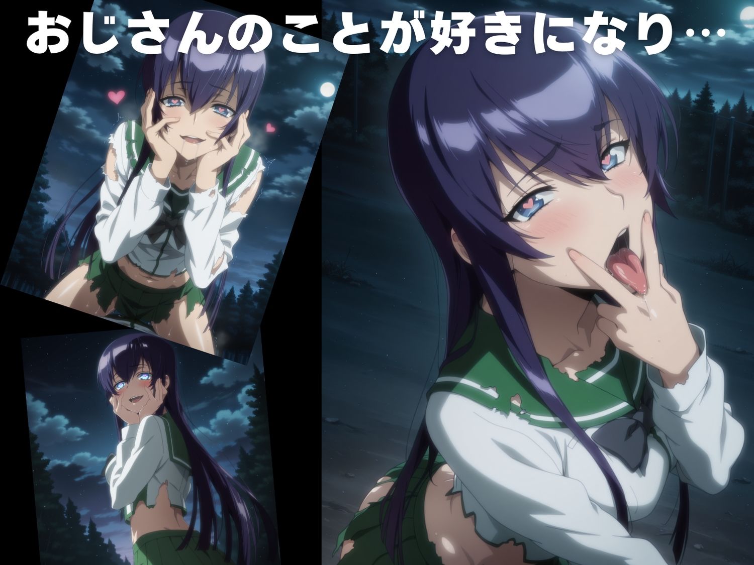 サンプル画像4:【完全敗北】毒● 冴子(残響のキャンパス) [d_617117]