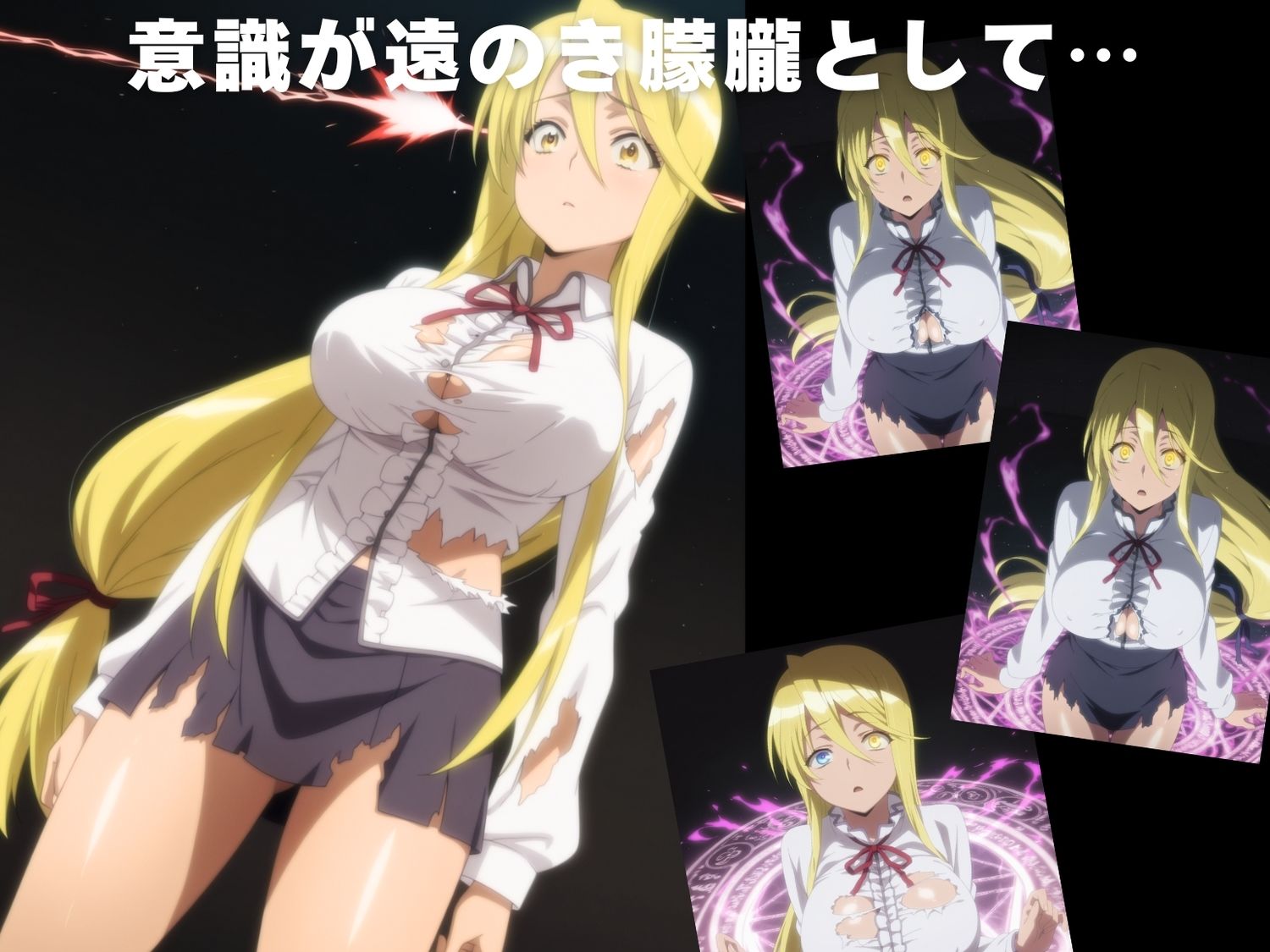 サンプル画像3:【完全敗北】鞠●  静香(残響のキャンパス) [d_617121]