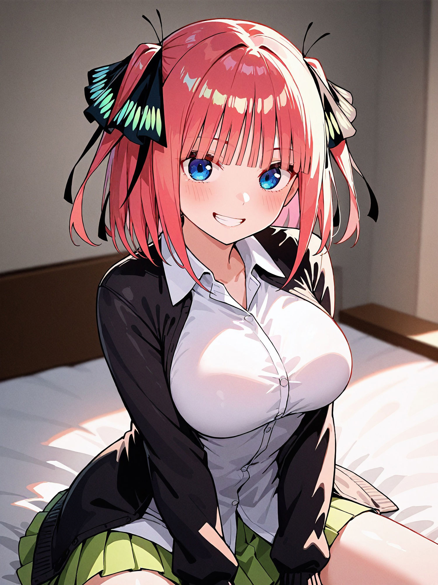 サンプル画像1:ヒロイン即えっち 中●二乃 制服編(ものとーん) [d_617190]