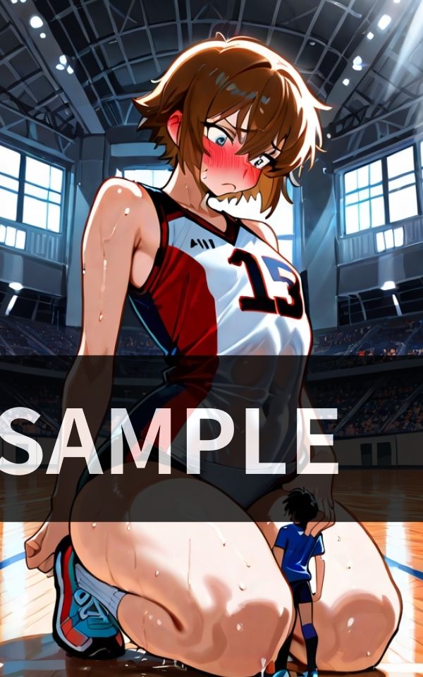 サンプル画像1:でかすぎる 先輩女子に 押し倒されて 僕、身動きできません(ギリギリ商会) [d_617215]