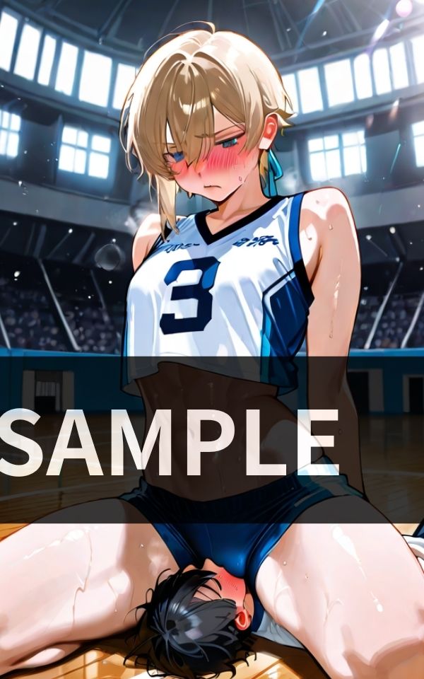 サンプル画像4:でかすぎる 先輩女子に 押し倒されて 僕、身動きできません(ギリギリ商会) [d_617215]