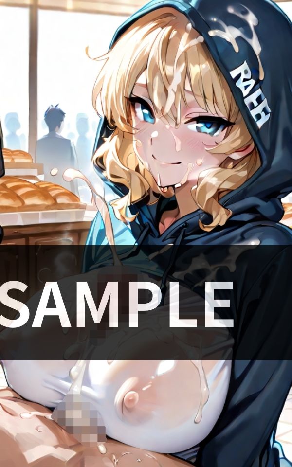 サンプル画像4:爆乳ギャルと 街角エロ巡り 理性が追いつかない…！(甘々制作所) [d_617223]