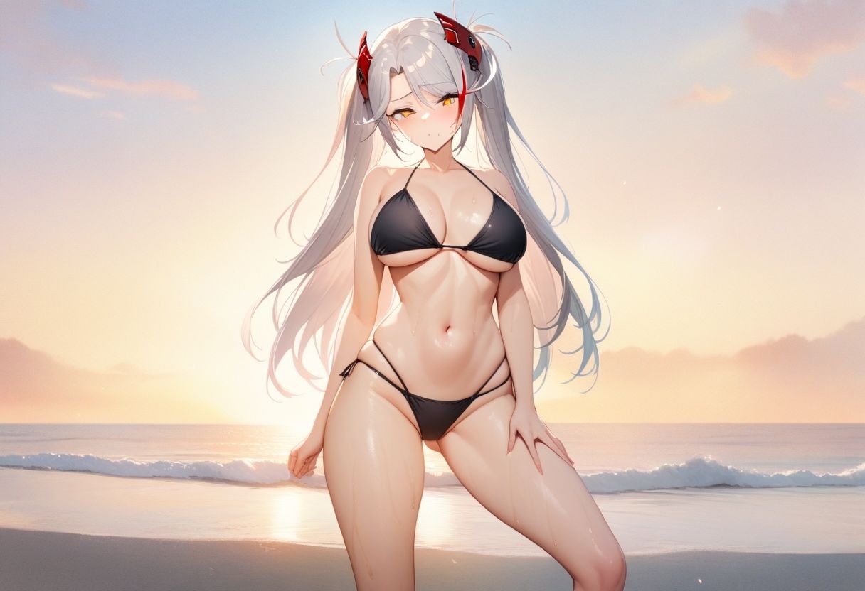アズ◯ルレ◯ン  プリ◯ツ・オイ◯ングラビア画像集 画像4