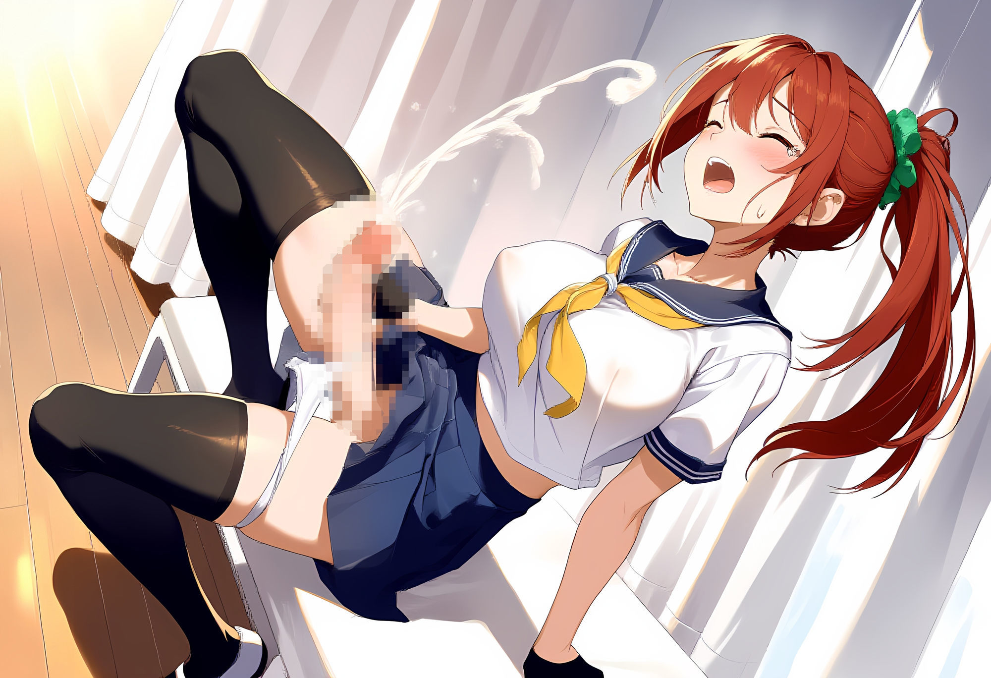 セーラー服美少女ふたなりレズのAICG集 1 画像4