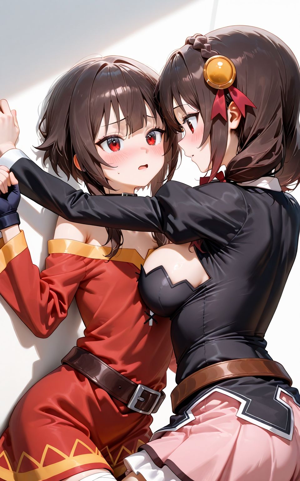 ゆ〇ゆん「キスってどんな感じなのかな?」め〇みんとお試し百合エッチして、カ〇マさんと3Pして精子の味を覚えました。 画像2