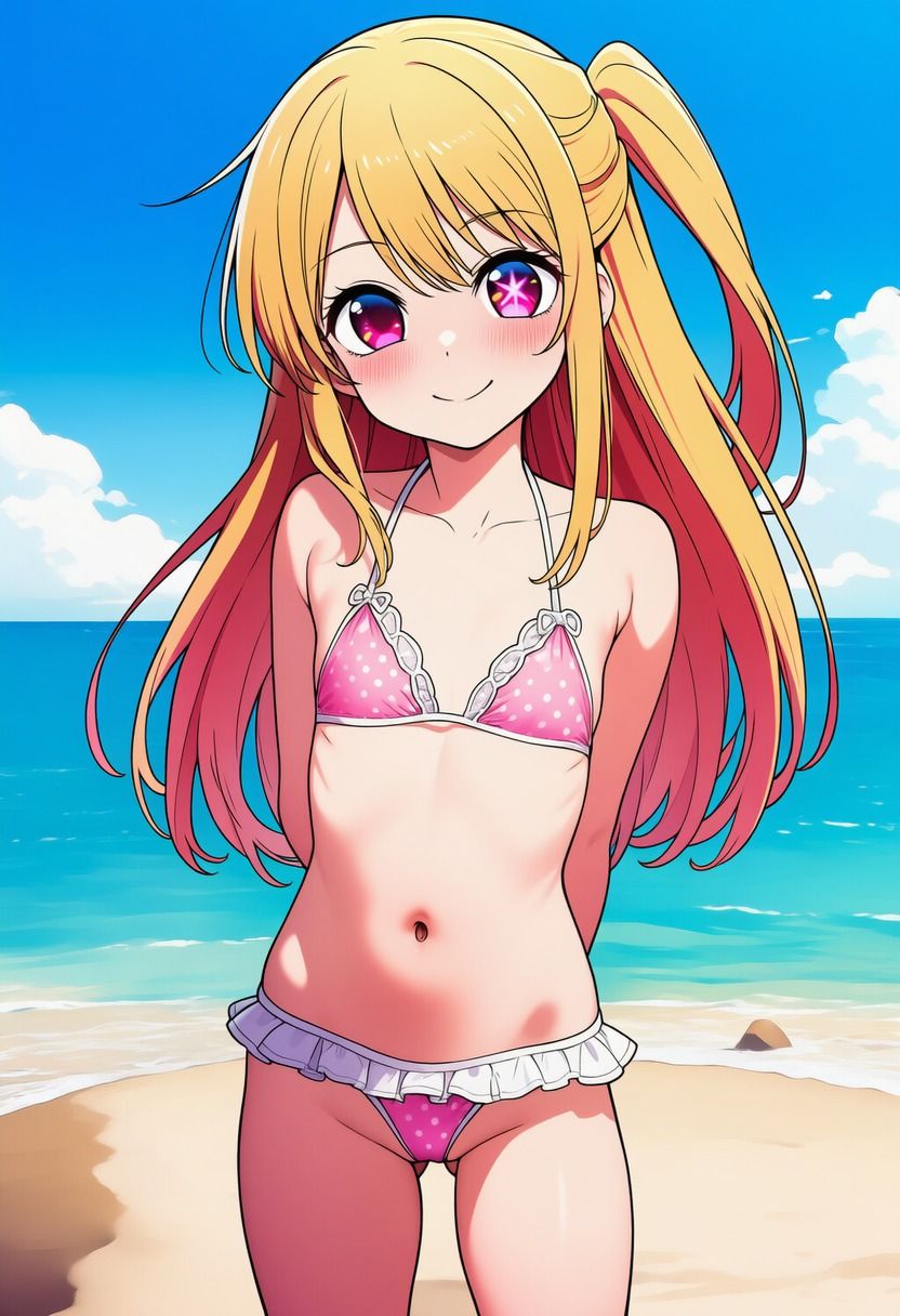 サンプル画像3:推しの夏(ロリかわいい大好き) [d_617471]