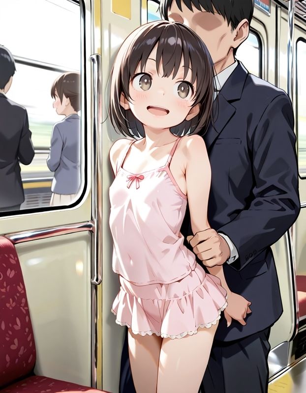 電車でぬぎぬぎ5