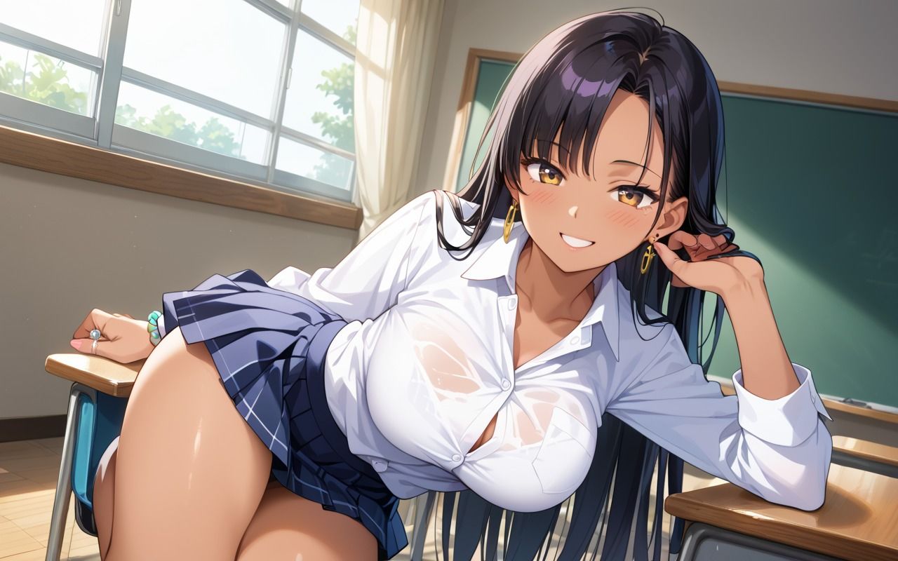 サンプル画像1:ギャル女子校生に中出ししまくる！(もちきなこ) [d_617519]