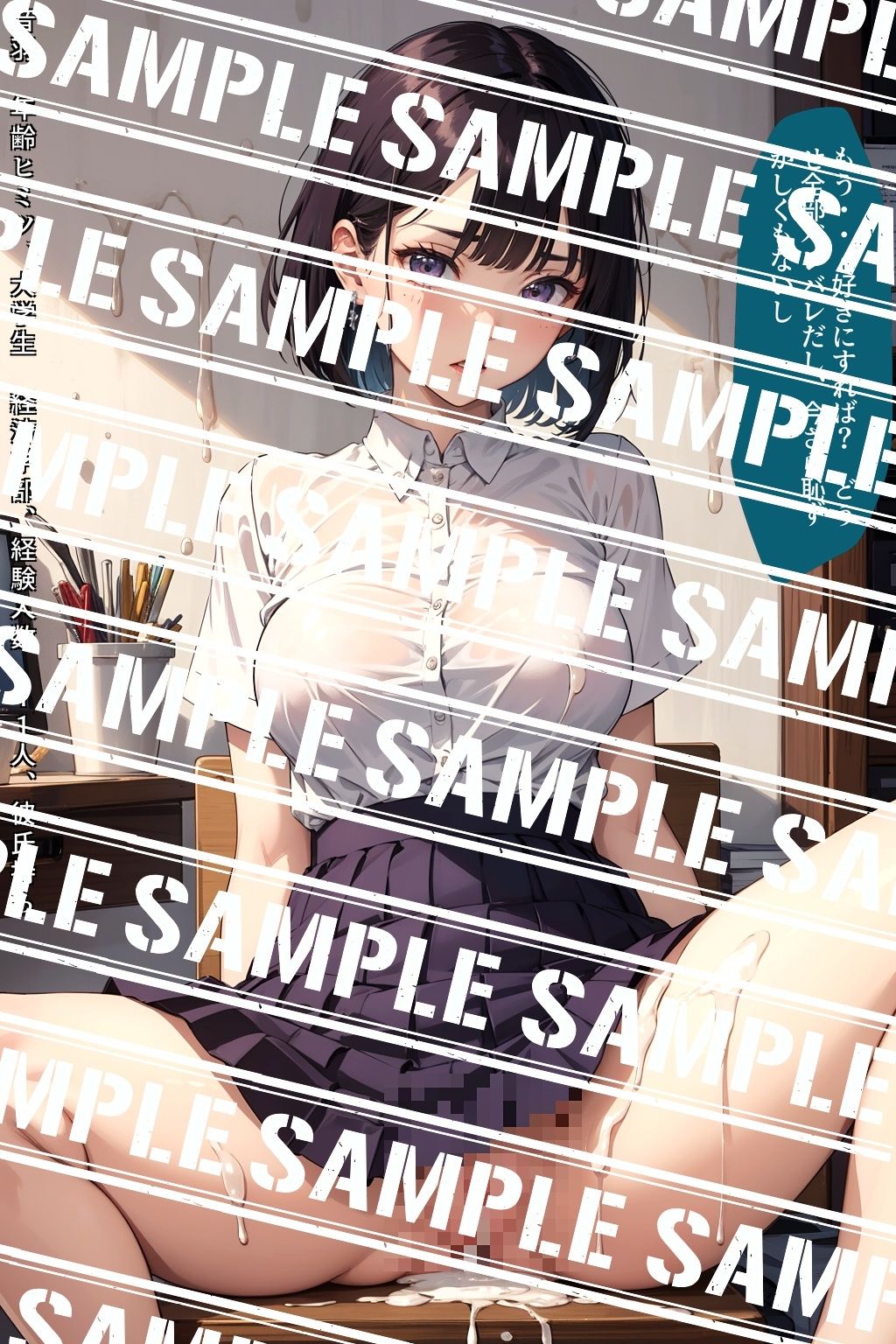 サンプル画像4:バイト先で初めての中出し〜社長専用の肉便器〜 vol.3(あらぶるま18＋（二次元）) [d_617540]