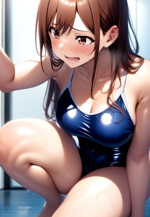 サンプル画像2:女子校生に蹴られるだけ 格闘女子天崎美姫とスクール水着な日々2(ミックス ステーション) [d_617617]